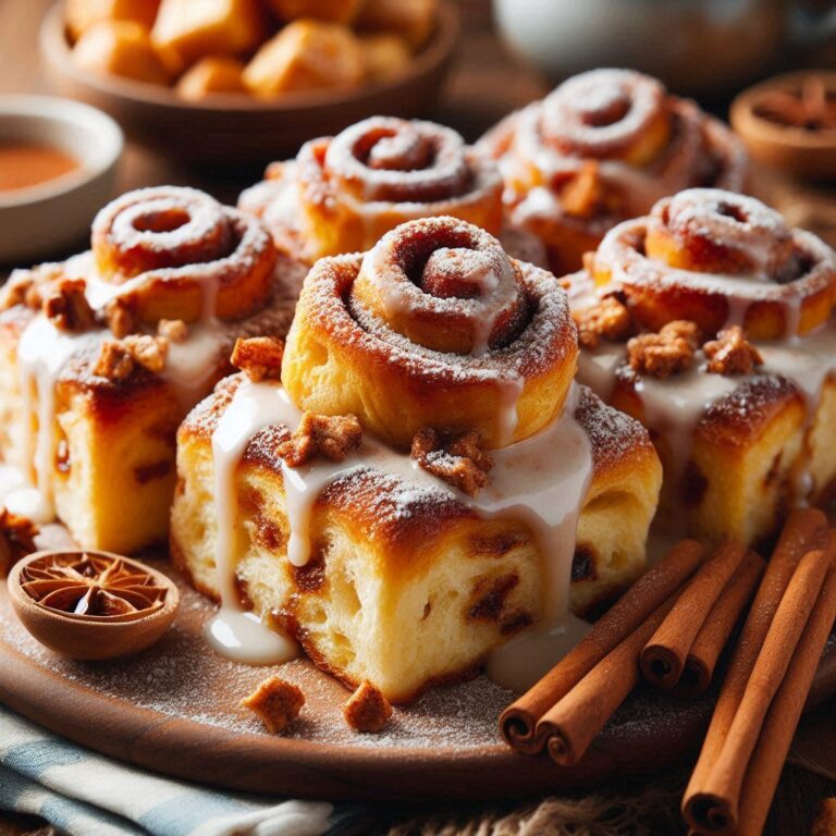 Transform Your Morning: Irresistible Cinnamon Roll French Toast Bites