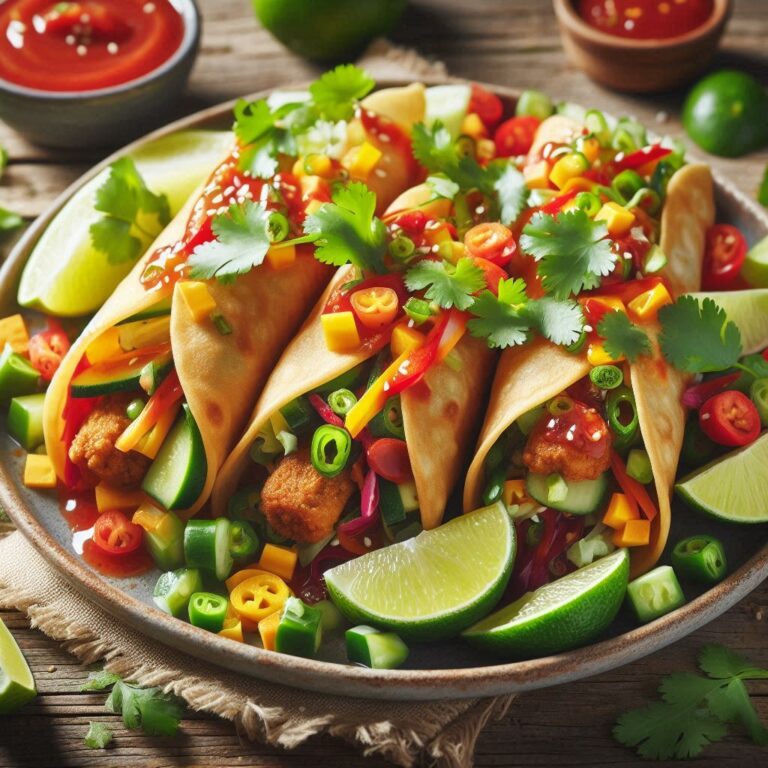 Brandon’s Egg Roll Tacos
