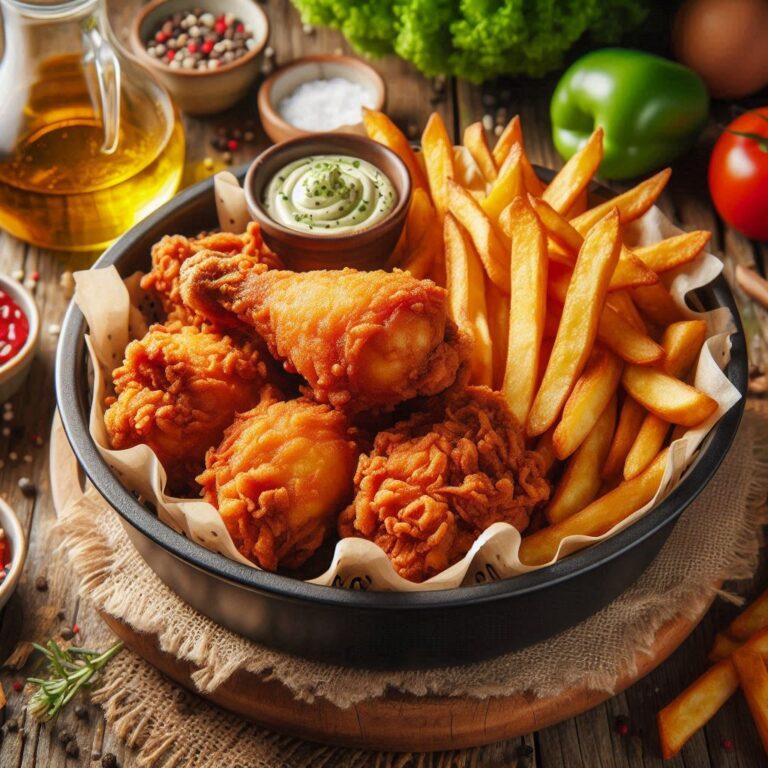 Crispy Air-Fryer Southern Fried Chicken Recipe (No Deep Frying!)