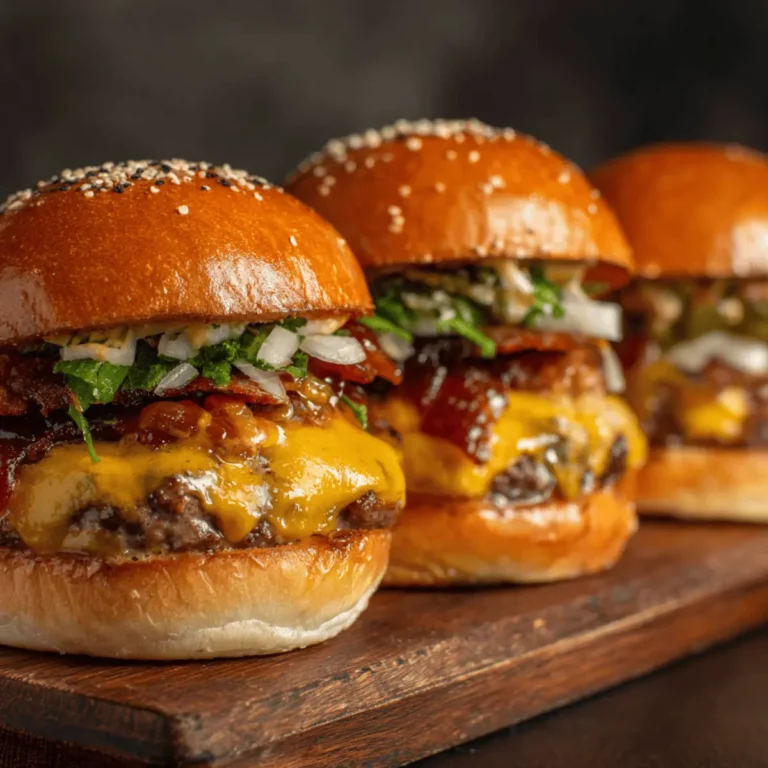 Crack Burgers Recipe – Juicy, Cheesy, And Totally Addictive