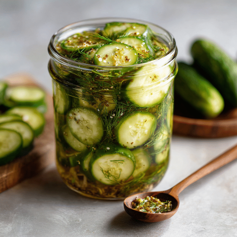 Best Dill Pickle Recipe – Easy Homemade Crunchy Pickles