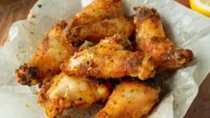 Homemade Lemon Pepper Wings, inspired by Wingstop recipe